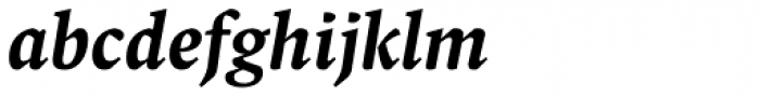 FF Spinoza Pro Medium Italic Font LOWERCASE