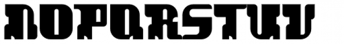 FF Stargate Regular Font UPPERCASE