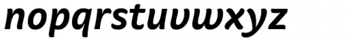 FF Strada Pro Bold Italic Font LOWERCASE