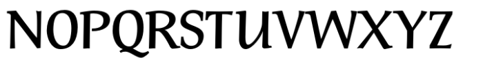 FF Tarquinius Pro Demi Bold Font UPPERCASE