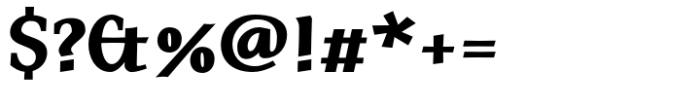 FF Tarquinius Pro Extra Bold Font OTHER CHARS