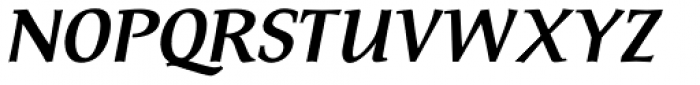 FF Tarquinius Std Bold Italic Font UPPERCASE