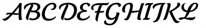 FF Tartine Script OT Regular Font UPPERCASE
