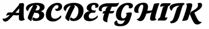 FF Tartine Script Pro Black Font UPPERCASE