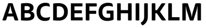 FF Tisa Sans OT Bold Font UPPERCASE