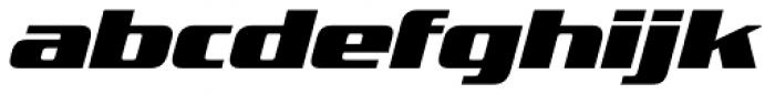 FF TradeMarker OT Fat Italic Font LOWERCASE
