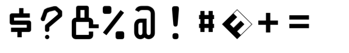 FF TradeOne Std Regular Font OTHER CHARS