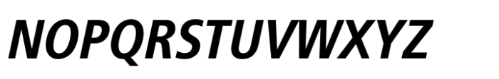 FF Transit Std Back Positiv Regular Italic Font UPPERCASE