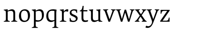 FF Tundra Light Font LOWERCASE