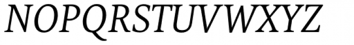 FF Tundra OT Light Italic Font UPPERCASE