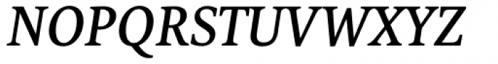 FF Tundra OT Medium Italic Font UPPERCASE