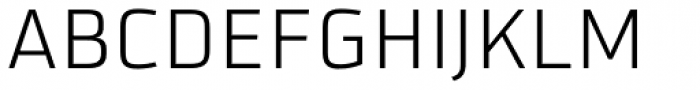 FF Utility OT Light Font UPPERCASE
