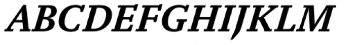 FF Yoga Std Bold Italic Font UPPERCASE
