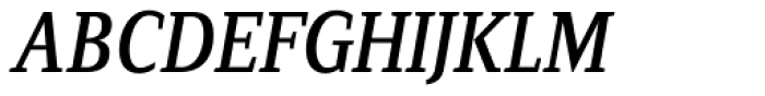FF Zine Serif Display OT Italic Font UPPERCASE