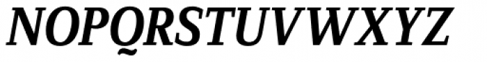 FF Zine Serif Display OT Medium Italic Font UPPERCASE