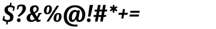FF Zine Serif Display Pro Medium Italic Font OTHER CHARS