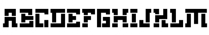 FF Archian Stencil Pro Regular Font UPPERCASE