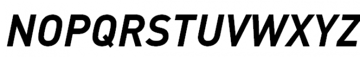 FF DIN Offc Pro Bold Italic Font UPPERCASE