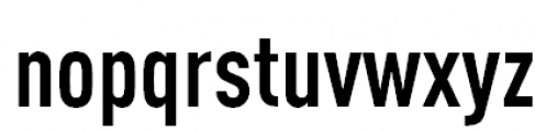 FF DIN Offc Pro Condensed Bold Font LOWERCASE