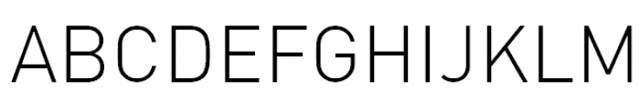FF DIN Offc Pro Light Font UPPERCASE