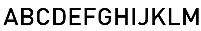 FF DIN Offc Pro Medium Font UPPERCASE