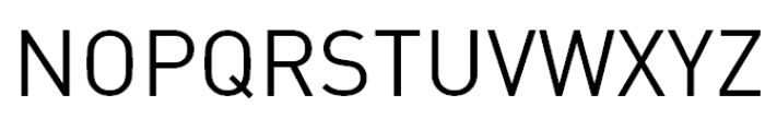 FF DIN Offc Pro Regular Font UPPERCASE
