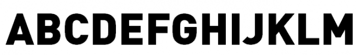 FF DIN Pro Black Font UPPERCASE