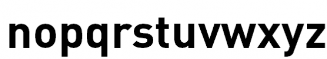 FF DIN Pro Bold Font LOWERCASE