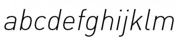 FF DIN Pro Light Italic FONT