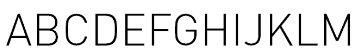 FF DIN Pro Light Font UPPERCASE