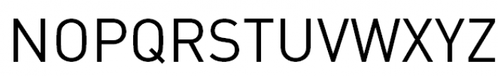 FF DIN Pro Regular Font UPPERCASE
