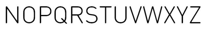 FF DIN Round Offc Pro Light Font UPPERCASE