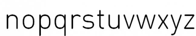 FF DIN Round Offc Pro Light Font LOWERCASE