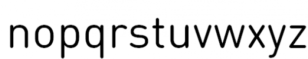 FF DIN Round Offc Pro Regular Font LOWERCASE