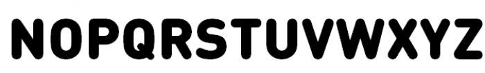FF DIN Round Pro Black Font UPPERCASE