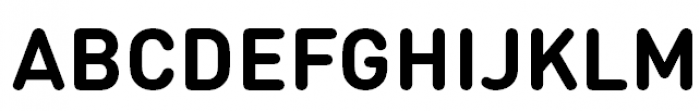 FF DIN Round Pro Bold Font UPPERCASE