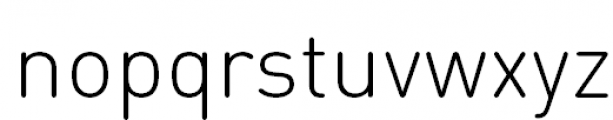 FF DIN Round Pro Light Font LOWERCASE