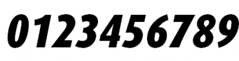 FF Dax Offc Pro Condensed Black Italic Font OTHER CHARS