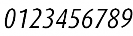 FF Dax Offc Pro Condensed Italic Font OTHER CHARS