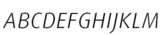 FF Dax Offc Pro SC Light Italic FONT