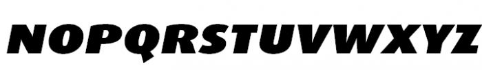 FF Dax Offc Pro Wide SC Black Italic Font LOWERCASE