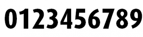 FF Dax Pro Condensed Extrabold Font OTHER CHARS