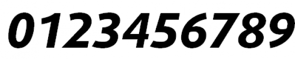 FF Daxline Offc Pro Extrabold Italic Font OTHER CHARS