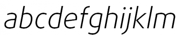 FF Daxline Offc Pro Light Italic FONT