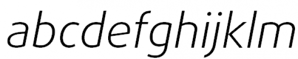 FF Daxline Pro Light Italic FONT