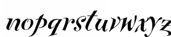 FF Fontesque Offc Pro Bold Italic Font LOWERCASE