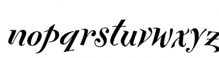 FF Fontesque Pro Bold Italic Font LOWERCASE