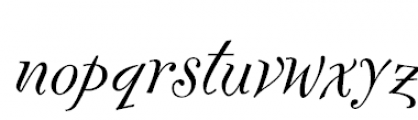 FF Fontesque Pro Italic Font LOWERCASE