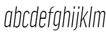 FF Good Headline Offc Pro Compressed Light Italic FONT