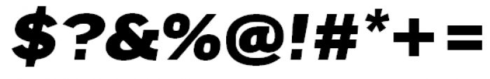 FF Good Headline Offc Pro Extended Black Italic Font OTHER CHARS